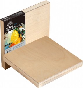 Dřevěná deska pro malbu 23mm – 50x50cm
