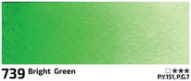 Akvarelová barva Rosa 2,5ml – 739 bright green