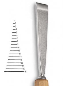 Dláto Stubai ploché 5501 – šířka 60mm