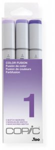 Copic Sketch sada 3ks Color Fusion 1