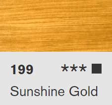 Akrylová barva Lascaux 45ml – 199 Sunshine gold