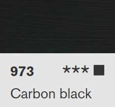 Akryl Lascaux Studio 500ml – 973 Carbon black