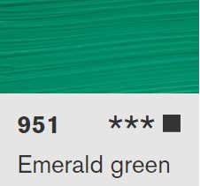 Akryl Lascaux Studio 85ml – 951 Emerald green
