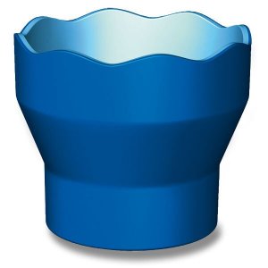 Skládací kelímek na vodu Faber-Castell modrý