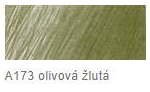 Umělecký pastel v tužce Faber-Castell – 173 olive green yellowish