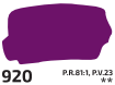 Kvašová barva Rosa 40ml – 920 violet light
