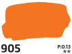 Kvašová barva Rosa 40ml – 905 orange