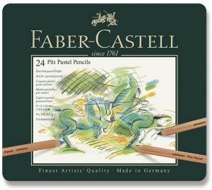 Sada uměleckých pastelů Faber-Castell v krabičce 24ks
