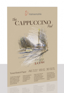 Skicák Hahnemühle cappuccino pad A4 120g