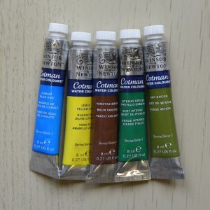 Výprodej – Akvarelová barva Cotman tubička 8ml – vandyke brown