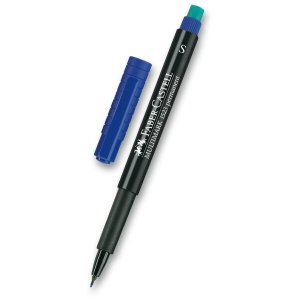 Permanentní fix Faber-Castell Multimark – modrý S