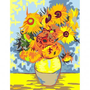 Malování podle čísel Rosa – 086 slunečnice