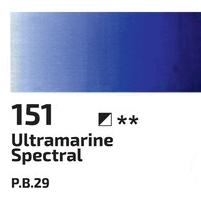 Olejová barva Rosa 45ml – 151 ultramarine spectrum