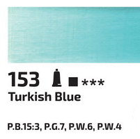 Olejová barva Rosa 45ml – 153 turkish blue