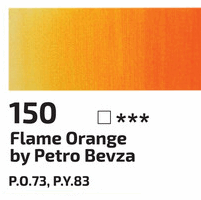 Olejová barva Rosa 45ml – 150 flame orange