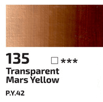 Olejová barva Rosa 45ml – 135 mars yellow transparent