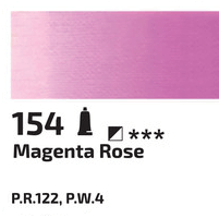 Olejová barva Rosa 45ml – 154 pink magenta