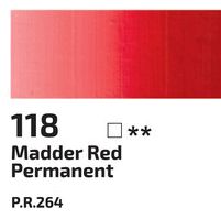 Olejová barva Rosa 45ml – 118 madder red