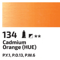Olejová barva Rosa 45ml – 134 cadmium orange