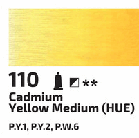 Olejová barva Rosa 45ml – 110 cadmium yellow medium