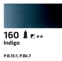 Olejová barva Rosa 45ml – 160 indigo