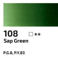 Olejová barva Rosa 45ml – 108 grass green