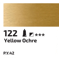 Olejová barva Rosa 45ml – 122 yellow ochre