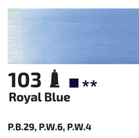 Olejová barva Rosa 45ml – 103 royal blue