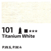 Olejová barva Rosa 45ml – 101 titanium white