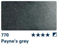 Schmincke Akademie akvarel - 770 Payne's grey