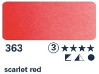 Akvarelová barva Horadam 15ml – 363 scarlet red