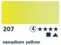 Akvarelová barva Horadam 15ml – 207 vanadium yellow