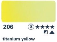 Akvarelová barva Horadam 15ml – 206 titanium yellow