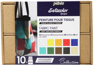 Setacolor Opaque - sada 10 barev na textil (krycí)