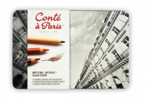 Kreslířská sada Conte a Paris 12ks