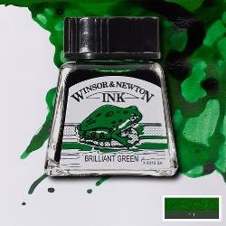 Tuš Winsor Newton 14ml – 046 zeleň brilantní