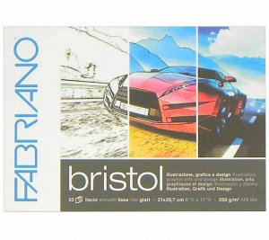 Blok Fabriano Bristol 250g A5