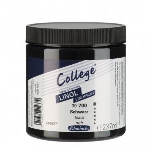 Linorytová barva College 237ml – 700 černá