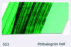 Akrylová barva Akademie 250ml – 553 phthalo green light