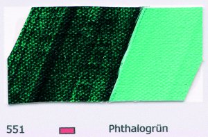 Akrylová barva Akademie 250ml – 551 phthalo green
