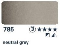 Akvarelová barva Horadam 1/2 – 785 neutral grey