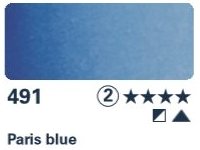 Akvarelová barva Horadam 1/2 – 491 Paris blue
