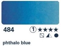 Akvarelová barva Horadam 1/2 – 484 phthalo blue