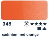 Akvarelová barva Horadam 1/2 – 348 cadmium red orange