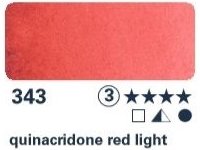 Akvarelová barva Horadam 1/2 – 343 quinacridone red light