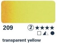 Akvarelová barva Horadam 1/2 – 209 transparent yellow