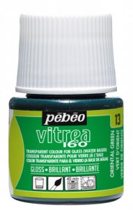 Barva na sklo Vitrea 45ml – 13 zelená orientální