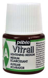 Zesvětlovací medium Vitrail pro barvy na sklo 45ml