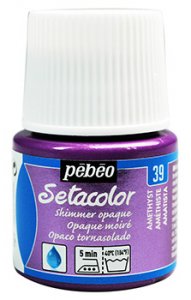 Barva na textil Setacolor 45 ml – 39 ametyst perleťový