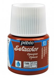 Barva na textil Setacolor 45 ml – 93 hnědá skořicová
